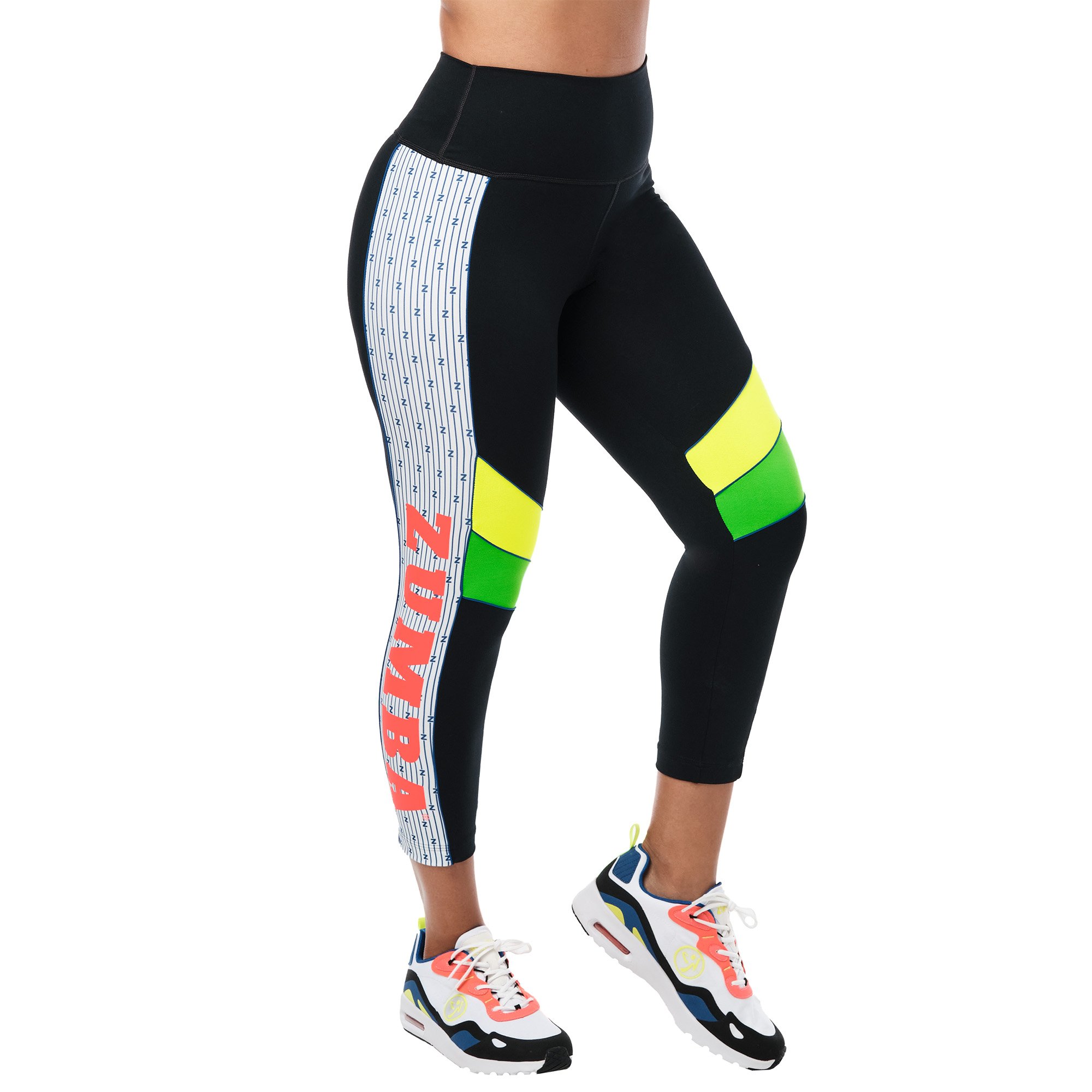 For Zumba Lovers High Waisted Crop Leggings – Latinfit Middle East
