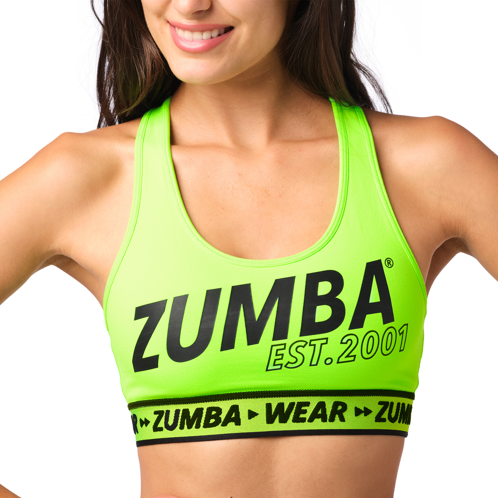 Zumba By Strong Nation sport bra size small military green.Z1T02695