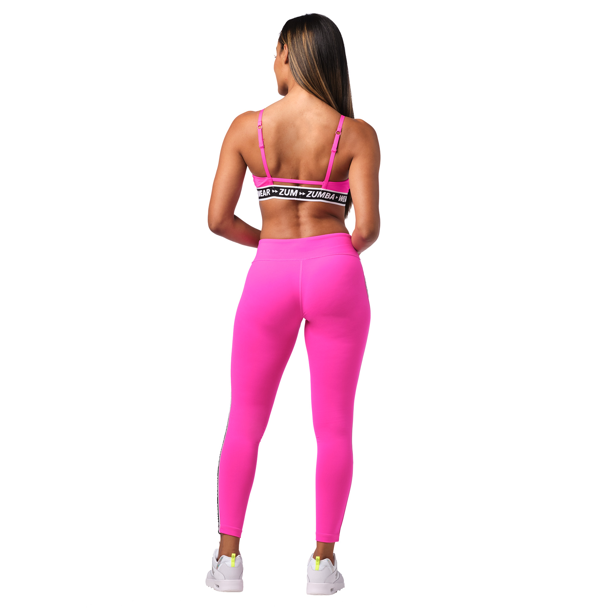 Zumba Fitness, Pants & Jumpsuits, Zumba Love Perfect Long Leggings Size  Large Lovely Or Small Spicy Pink