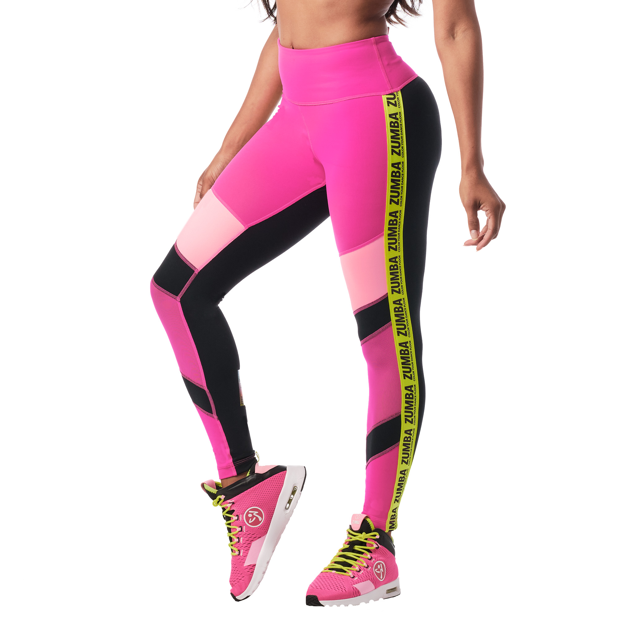 Zumba Dance In Color High Waisted Ankle Leggings – Latinfit Middle East