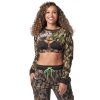 Zumba EST. 01 Long Sleeve Crop Top - Image 3
