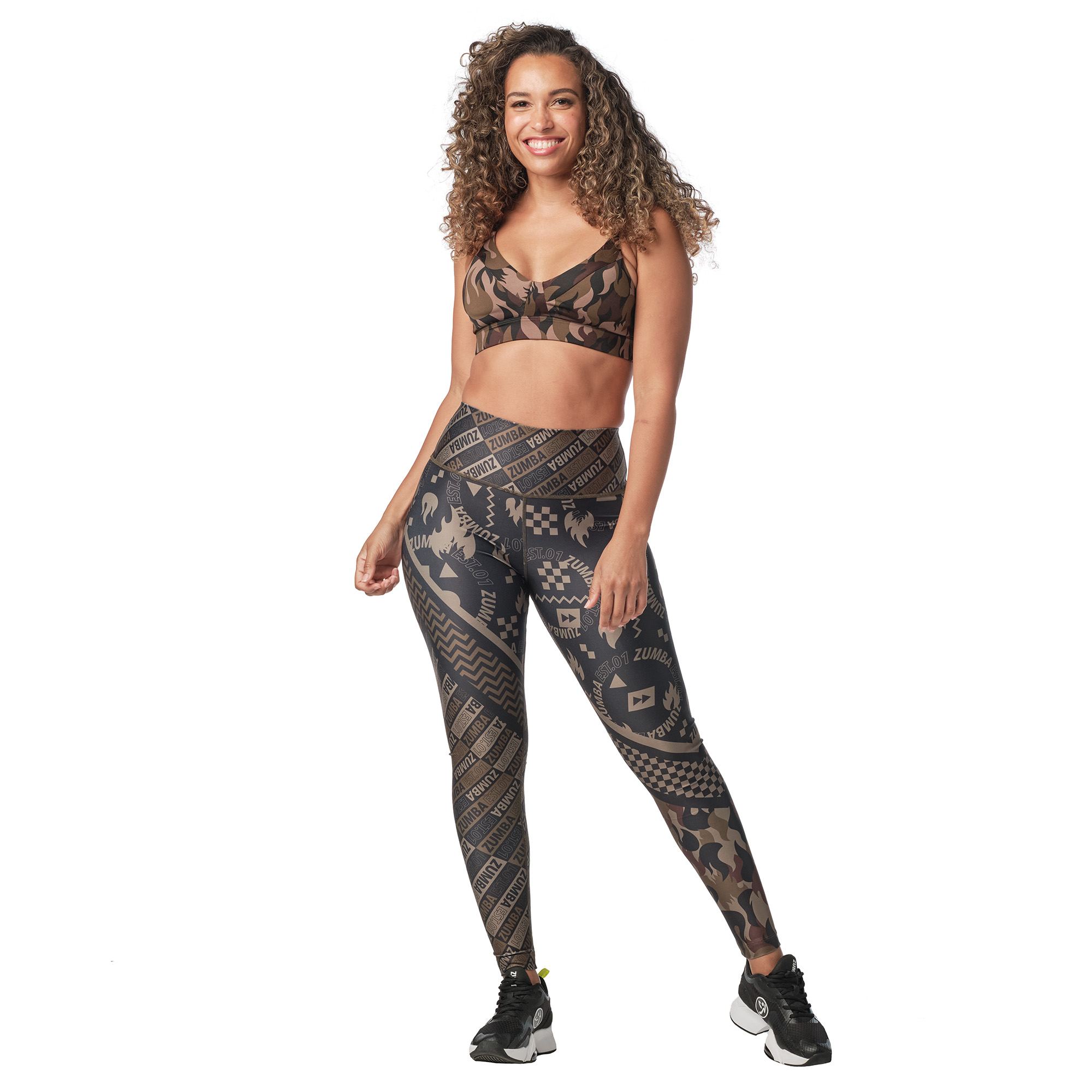 Zumba Printed High Waisted Ankle Leggings – Latinfit Middle East