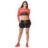Zumba EST. 01 Long Sleeve Crop Top - Image 5
