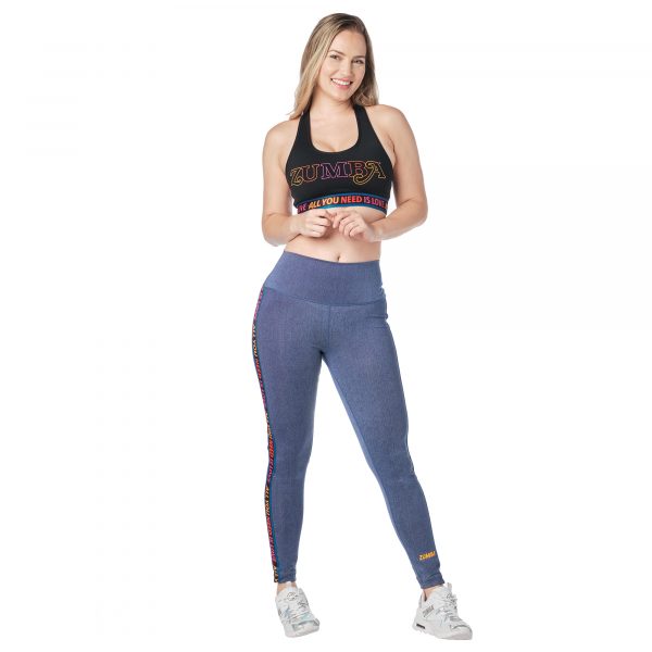 All You Need Is Love High Waisted Ankle Leggings - Image 5