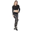 Zumba Futuristic Long Sleeve Crop Top