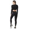 Zumba Futuristic Long Sleeve Crop Top - Image 2