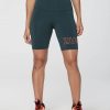We Move The World High Waisted Biker Shorts - Image 2