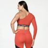 Zumba All Day One Shoulder Crop Top - Image 2