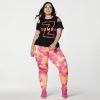 Zumba Wild Cold Shoulder Top