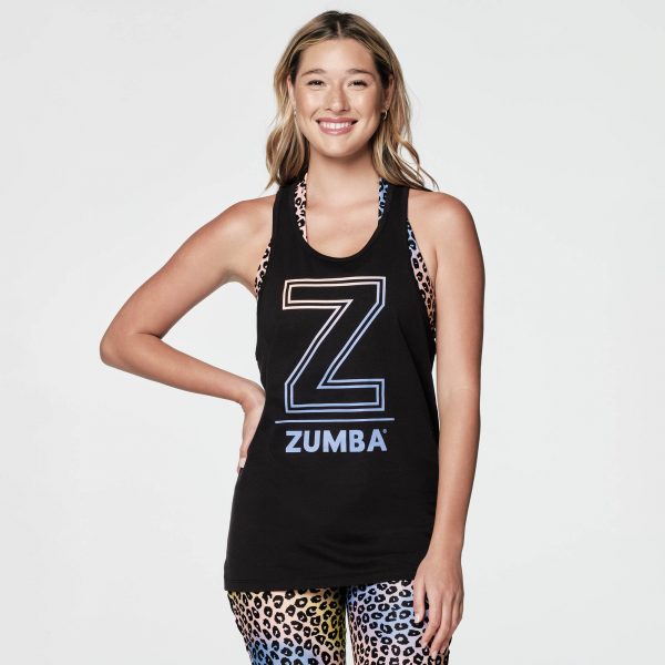 Glow With The Flow Muscle Tank