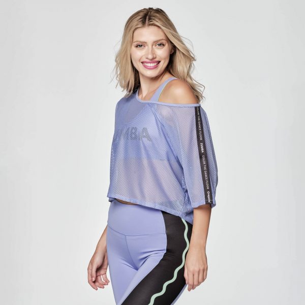 Zumba X Crayola Color The Dance Floor Mesh Top - Image 2