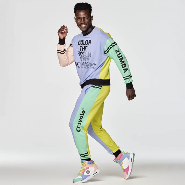 Zumba X Crayola Color With Kindness Sweatshirt - Image 2
