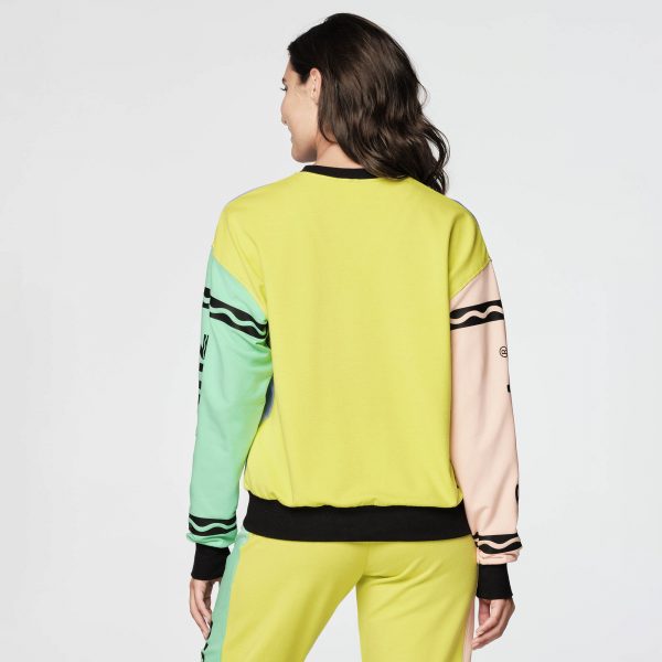 Zumba X Crayola Color With Kindness Sweatshirt - Image 6