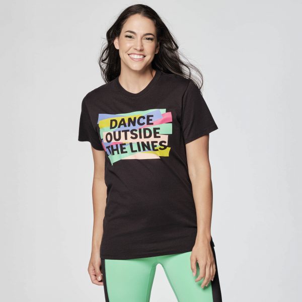 Zumba X Crayola Dance Outside The Lines Tee