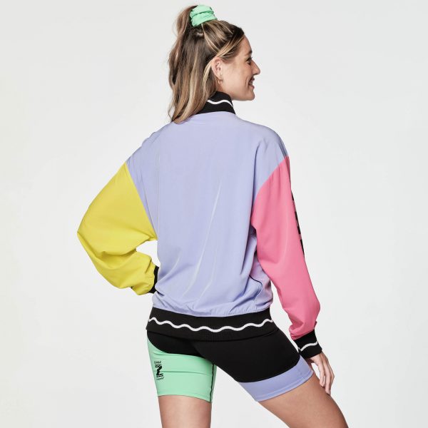 Zumba X Crayola Dance Outside The Lines Track Jacket - Image 3