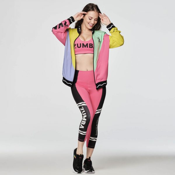 Zumba X Crayola Dance Outside The Lines Track Jacket - Image 4