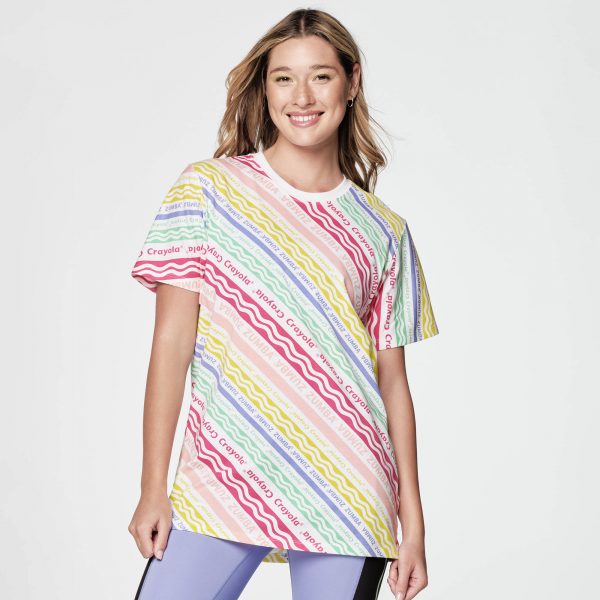 Zumba X Crayola Dance In Color Tee