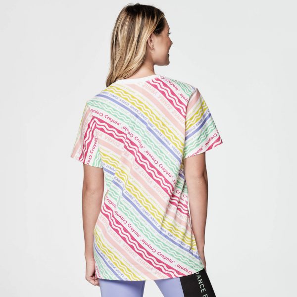 Zumba X Crayola Dance In Color Tee - Image 3