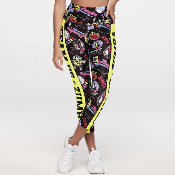 ZW Varsity High Waisted Crop Leggings