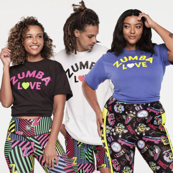 Zumba Love 2.0 Tees 12PK
