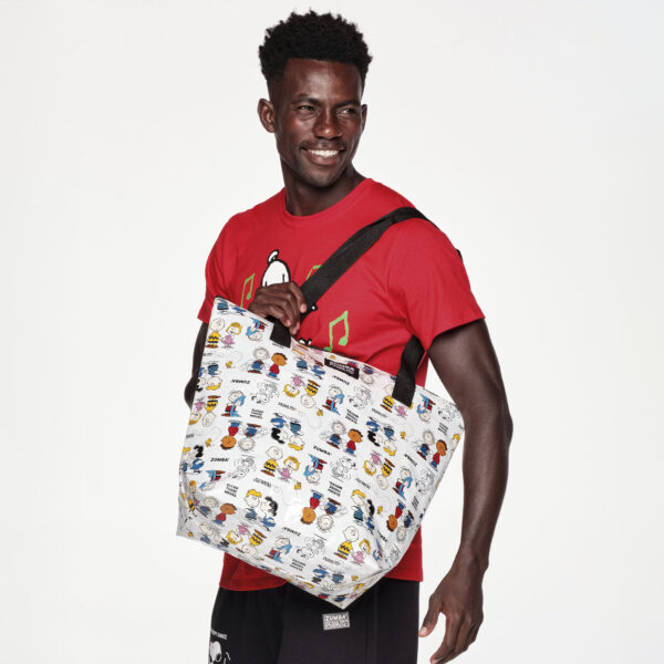 Zumba X Peanuts Printed Tote Bag - Image 3