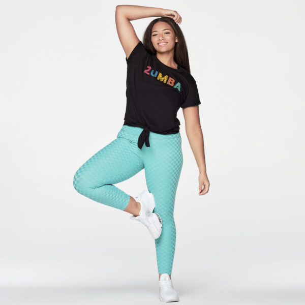 Zumba Beach Bash Front Tie Tee - Image 3