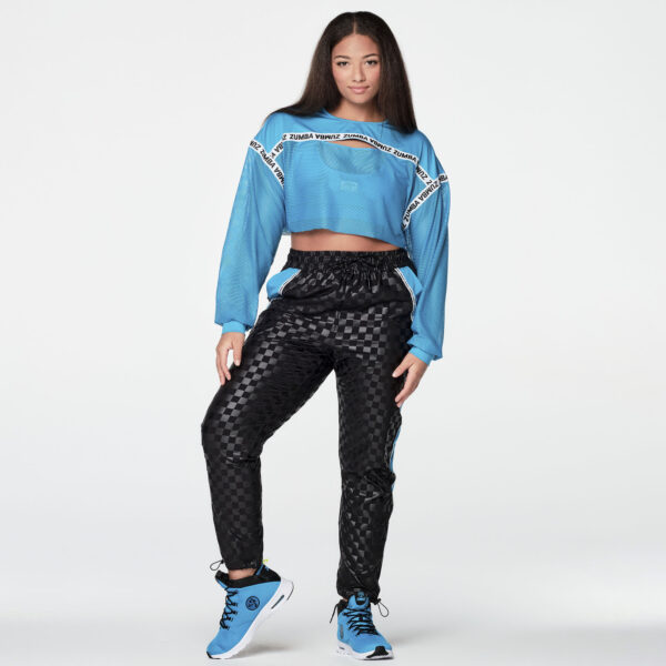 Zumba Paradise Long Sleeve Crop Top - Image 5