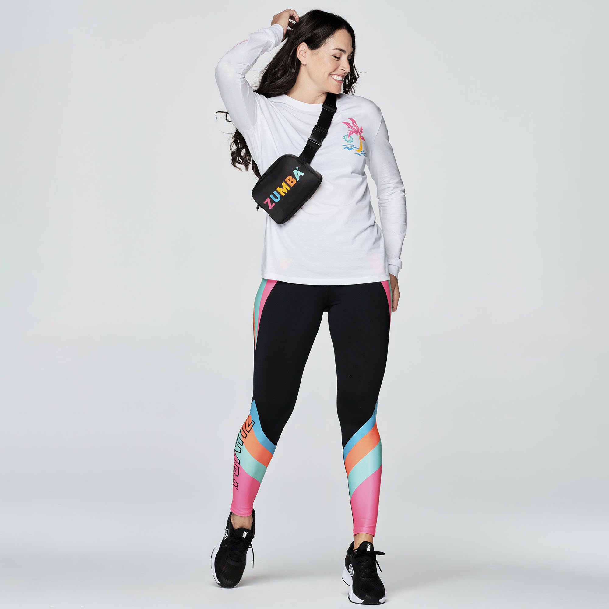 ☆新品☆ Zumba Vacay Waist Bag - Bold Black