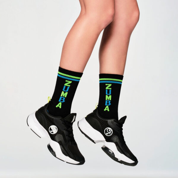 Zumba Fired Up High Socks - Image 3