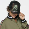 ZW X GW Adjustable Snapback Cap - Bold Black - Image 25