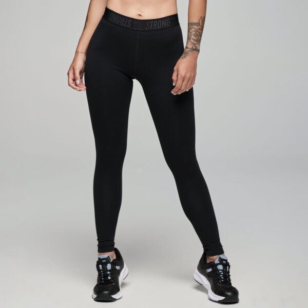 Strong ID Electric High Rise Ankle Leggings With Elastic Waistband