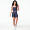 Zumba Prep High Waisted Rib Biker Shorts - Image 8