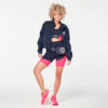 Zumba Prep Biker Bodysuit With Open Back - Image 3