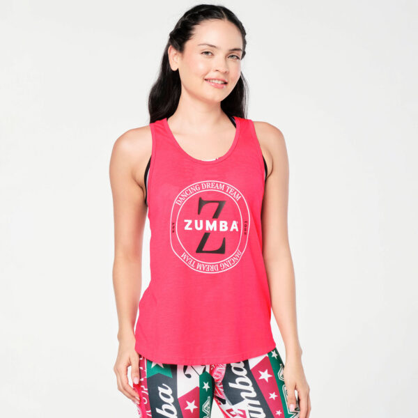 Zumba Prep Easy Racerback Tank - Image 3