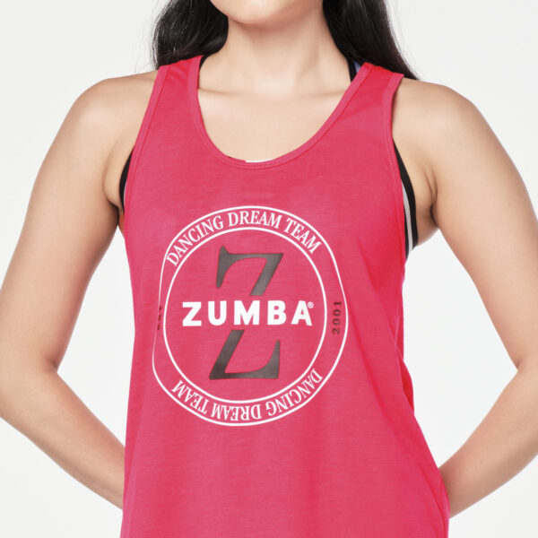 Zumba Prep Easy Racerback Tank - Image 4