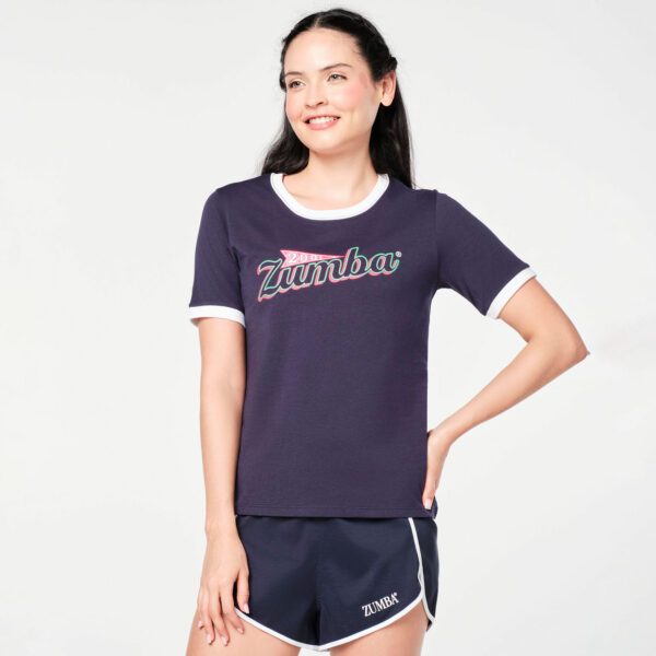Zumba Prep Ringer Tee - Image 2
