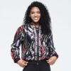Funscape Sequin Bomber Jacket - Image 2