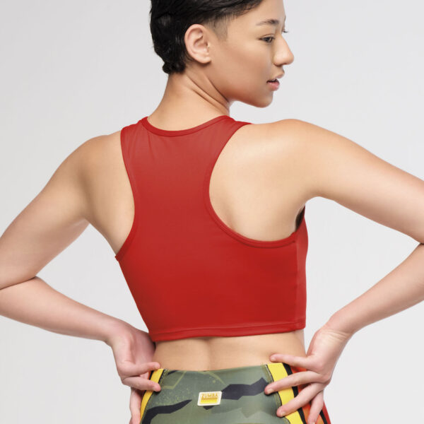 Zumba Explore High Neck Crop Tank - Image 2