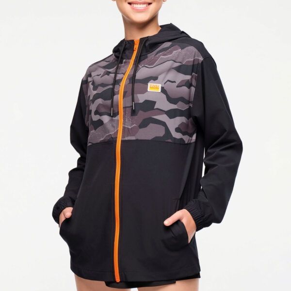 Zumba Explore Men's Hooded Windbreaker Jacket - Image 3