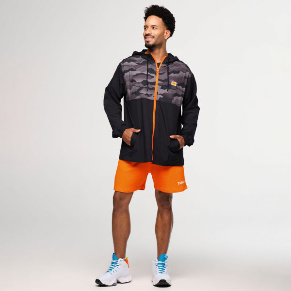 Zumba Explore Men's Hooded Windbreaker Jacket - Image 10
