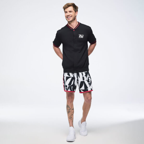 Zumba Haus Men's Short Sleeve Bomber Jacket - Image 3