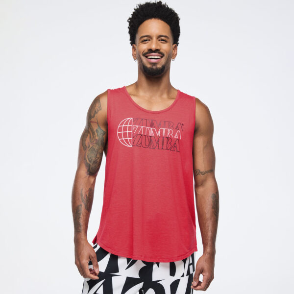 Zumba Haus Men's Loose Tank - Image 3