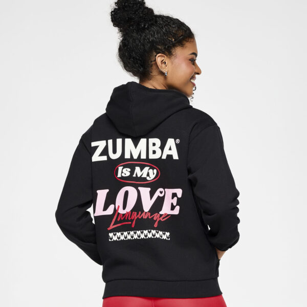 Zumba Love Zip Up Hoodie - Image 3