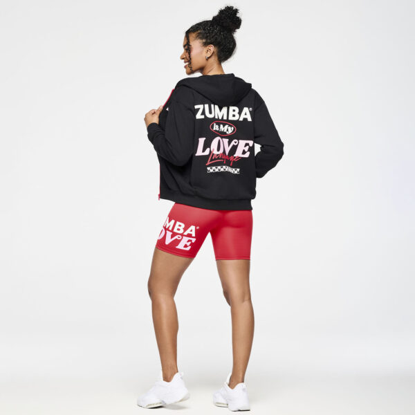 Zumba Love Zip Up Hoodie - Image 4