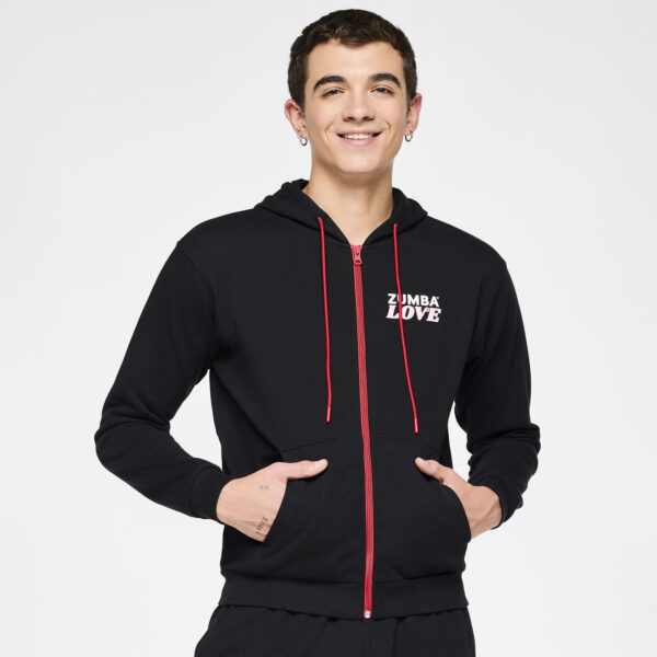 Zumba Love Zip Up Hoodie - Image 5