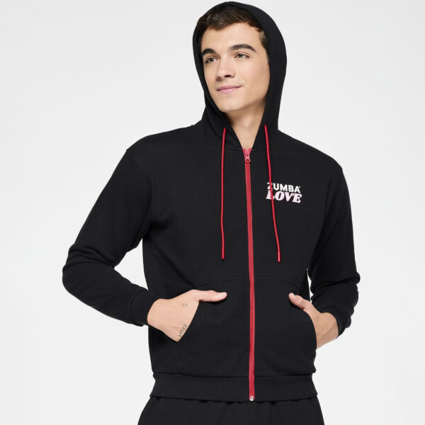 Zumba Love Zip Up Hoodie - Image 6
