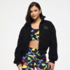 Zumba Haus High Neck Sherpa Jacket - Image 5