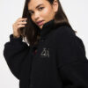 Zumba Haus High Neck Sherpa Jacket - Image 6