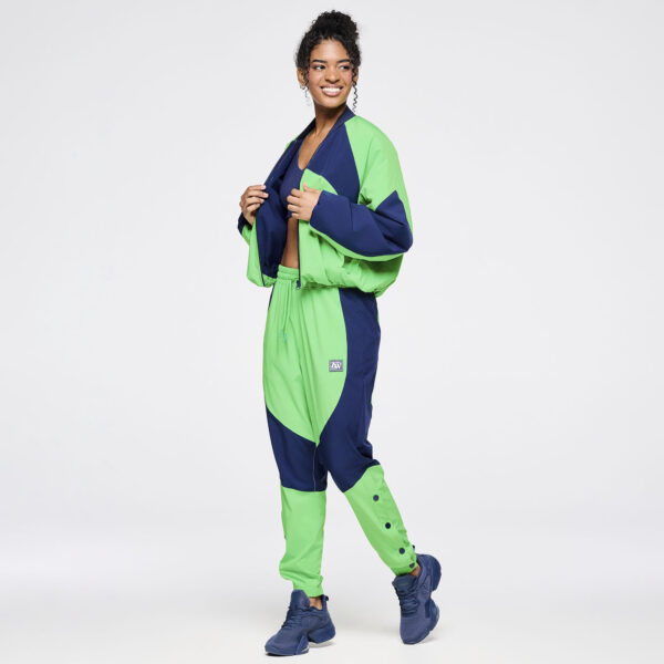 Zumba Out Loud Woven Track Pants With Side Snaps - Image 8