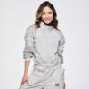 Zumba Out Loud Crop Woven Jacket With Ruched Sleeves - Image 3